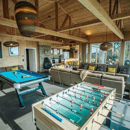 Villa Le Noir Flohay 30 Pers - Malmedy, Vue, Wellness Exterior foto