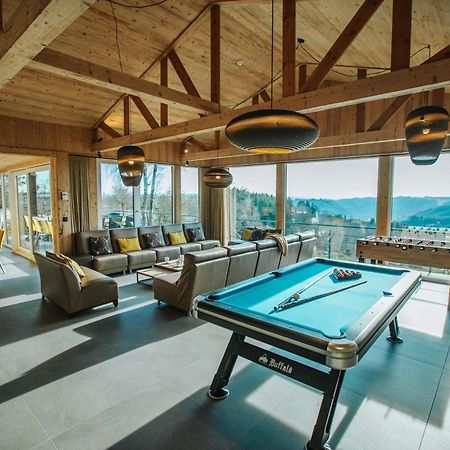 Villa Le Noir Flohay 30 Pers - Malmedy, Vue, Wellness Exterior foto