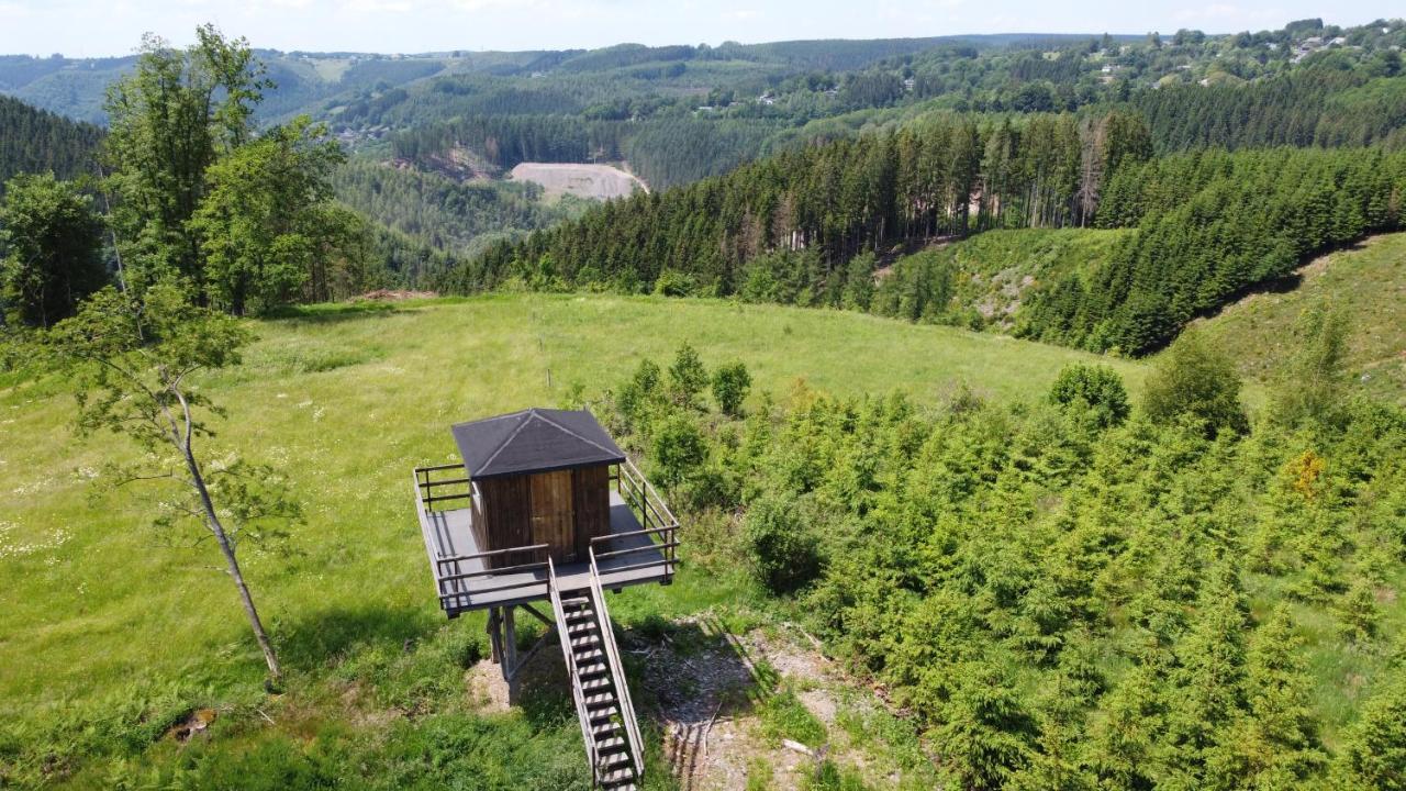 Villa Le Noir Flohay 30 Pers - Malmedy, Vue, Wellness Exterior foto