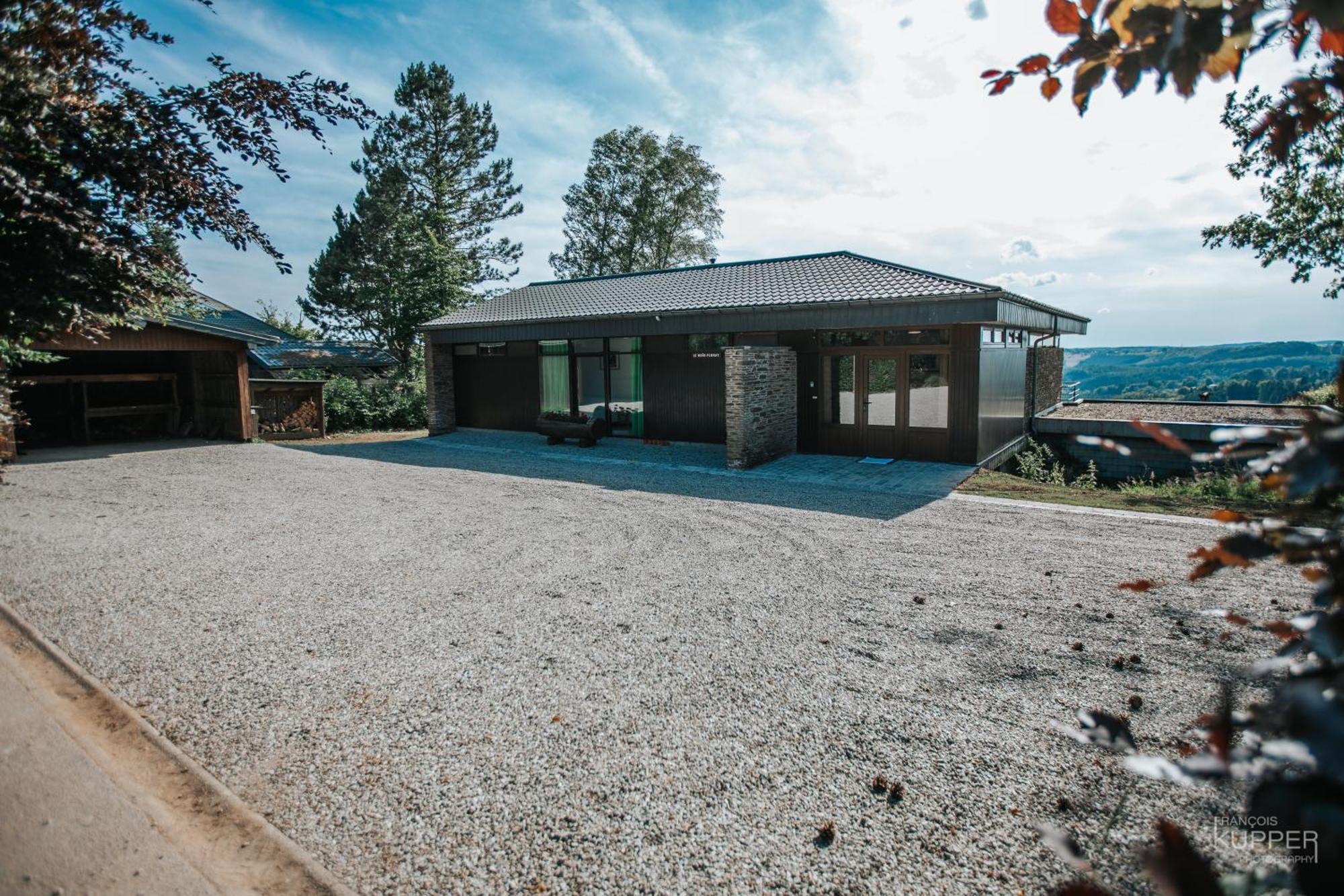 Villa Le Noir Flohay 30 Pers - Malmedy, Vue, Wellness Exterior foto