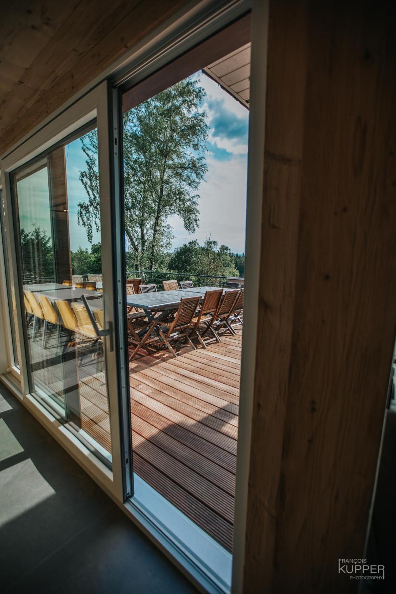Villa Le Noir Flohay 30 Pers - Malmedy, Vue, Wellness Exterior foto